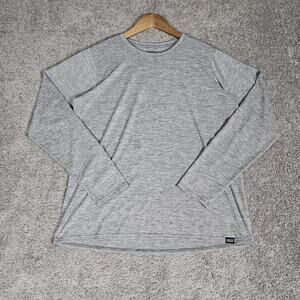 Patagonia Capilene Cool Daily Shirt Women's XL Gray Stretch Gorpcore Granola
